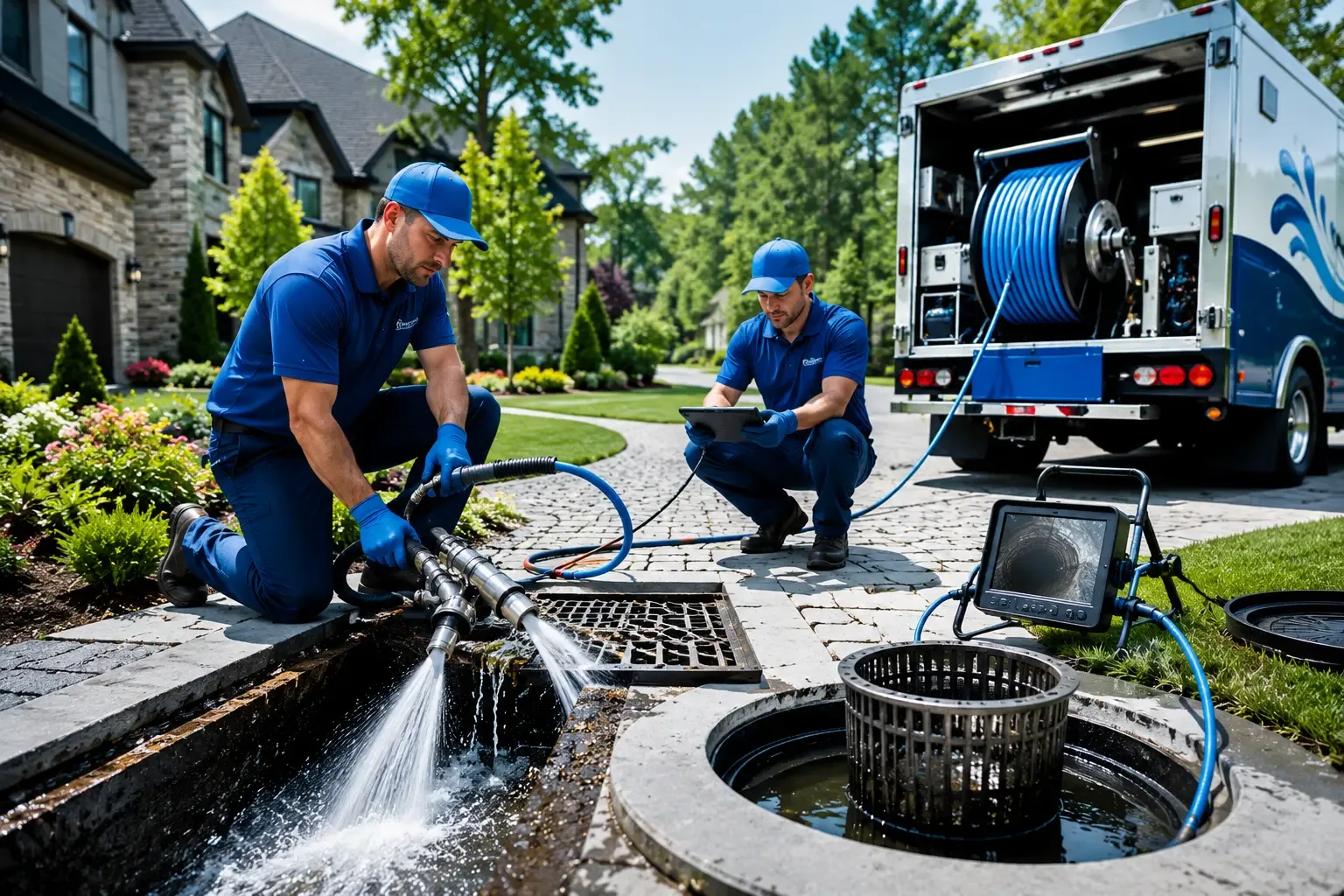 Local outdoor drain cleaning professionals in Slaughters, KY